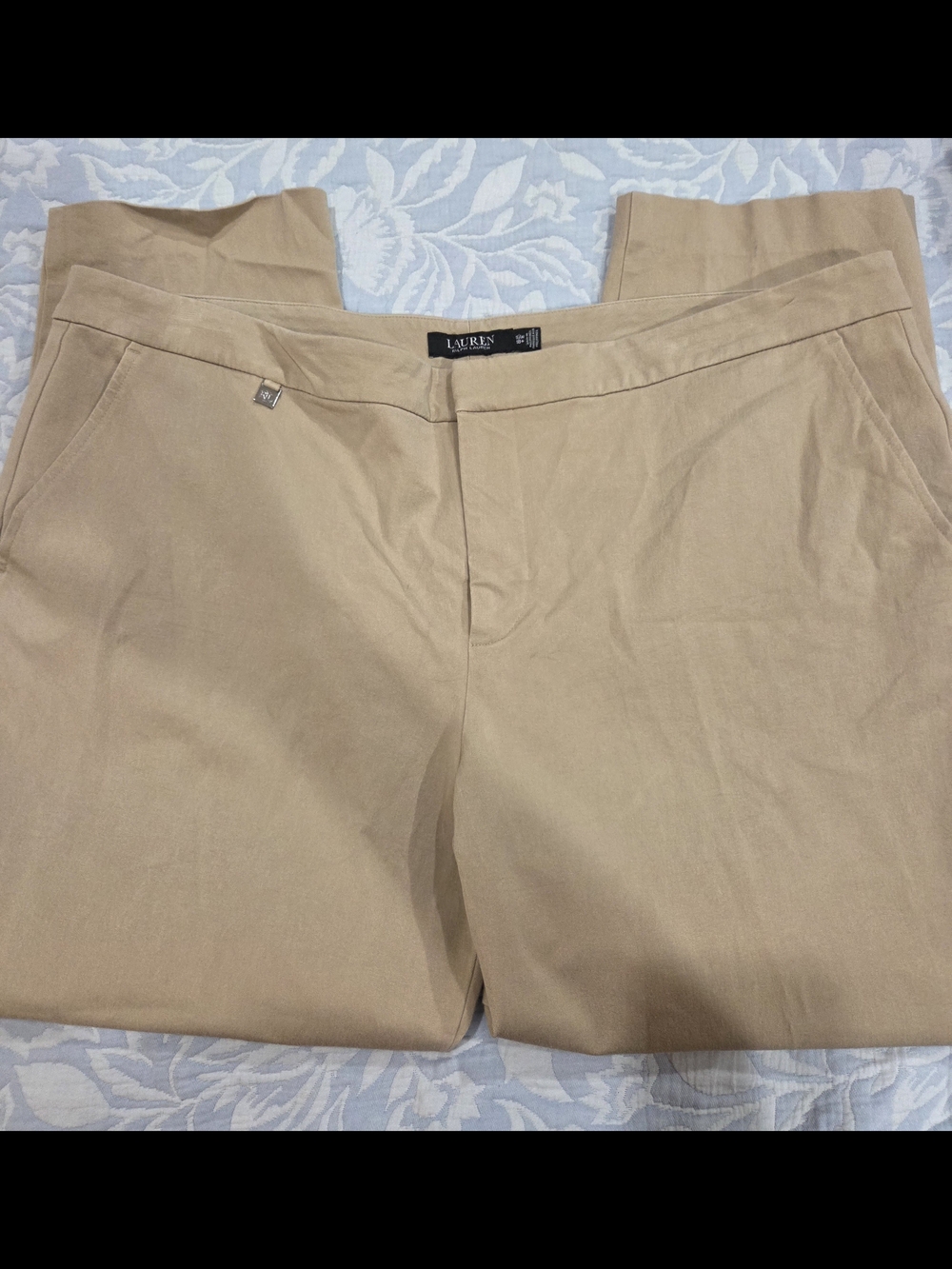 Lauren Ralph Lauren Women's Khaki Pants 18W